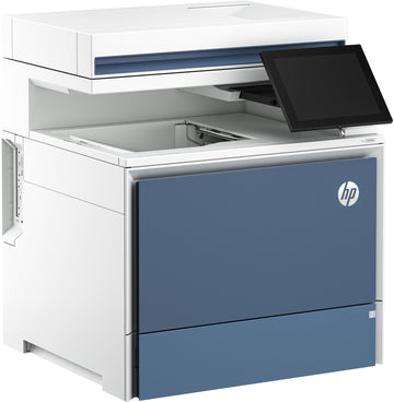 HP LaserJet Imprimante multifonction Color Enterprise 5800dn, Impression, copie, numérisation, télécopie (en option), Chargeur automatique de documents; Bacs haute capacité en option; Écran tactile; Cartouche TerraJet