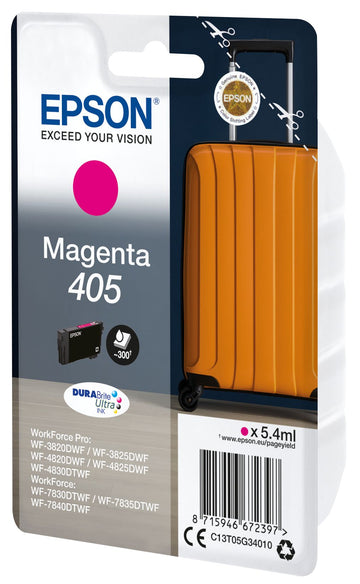 Epson 405 cartouche d'encre 1 pièce(s) Original Rendement standard Magenta