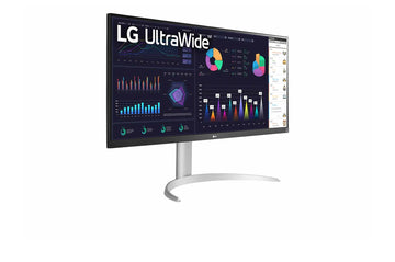 LG 34WQ650-W écran plat de PC 86,4 cm (34") 2560 x 1080 pixels 4K Ultra HD LCD Argent, Blanc