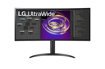 LG 34WP85CP-B LED display 86,4 cm (34") 3440 x 1440 pixels UltraWide Quad HD Noir