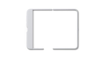 Microsoft Surface Duo Housse de protection téléphones portables 20,6 cm (8.1") Coque Blanc Microsoft
