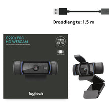 Logitech C920S HD Pro webcam 1920 x 1080 pixels USB Noir Logitech