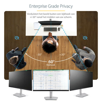 StarTech.com PRIVACY-SCREEN-238M filtre anti-reflets pour écran et filtre de confidentialité Filtre de confidentialité sans bords pour ordinateur 60,5 cm (23.8")
