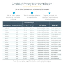StarTech.com PRIVACY-SCREEN-23M filtre anti-reflets pour écran et filtre de confidentialité Filtre de confidentialité sans bords pour ordinateur 58,4 cm (23")