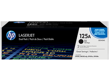 HP 125A pack de 2 toners LaserJet noir authentiques