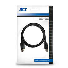ACT AC3902 câble DisplayPort 2 m Noir