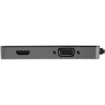StarTech.com USB32HDVGA adaptateur graphique USB 3840 x 2160 pixels Noir, Argent StarTech.com