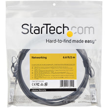 StarTech.com DACSFP10G2M câble de fibre optique 2 m SFP+ Noir StarTech.com