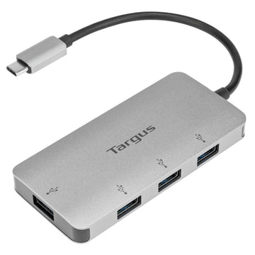 Targus ACH226EU hub & concentrateur USB 3.2 Gen 1 (3.1 Gen 1) Type-C 5000 Mbit/s Argent Targus