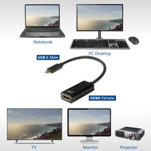 ACT AC7310 câble vidéo et adaptateur 0,15 m USB Type-C HDMI Type A (Standard) Noir ACT