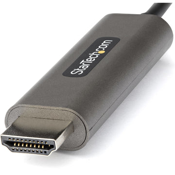 StarTech.com CDP2HDMM2MH câble vidéo et adaptateur 2 m HDMI Type A (Standard) USB Type-C Noir, Argent
