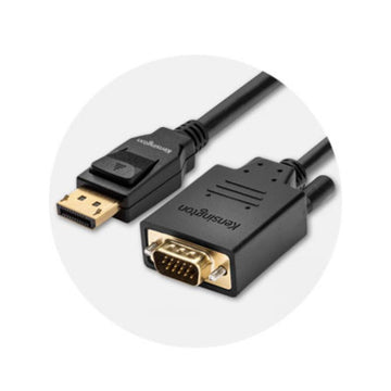 Kensington K33024WW câble vidéo et adaptateur 1,8 m DisplayPort VGA (D-Sub) Noir