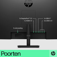 HP P32u G5 écran plat de PC 80 cm (31.5") 2560 x 1440 pixels Quad HD Noir