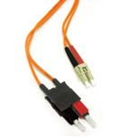 C2G 1m LC/SC LSZH Duplex 62.5/125 Multimode Fibre Patch Cable câble de fibre optique Orange C2G