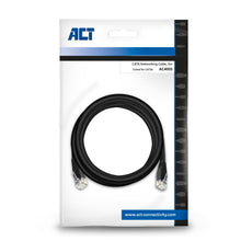 ACT AC4005 câble de réseau Noir 5 m Cat6 U/UTP (UTP)