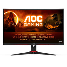 AOC G2 C27G2E/BK écran plat de PC 68,6 cm (27") 1920 x 1080 pixels Noir, Rouge