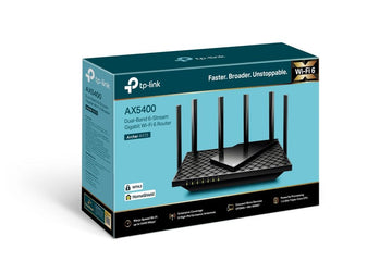TP-Link Archer AX73 wireless router Gigabit Ethernet Bi-bande (2,4 GHz / 5 GHz) Noir