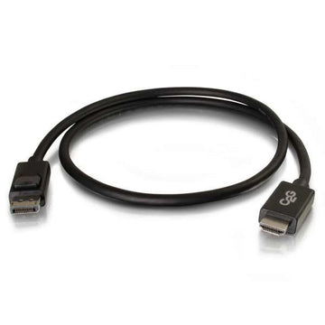 C2G 54324 câble vidéo et adaptateur 4,6 m DisplayPort HDMI Noir C2G