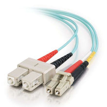 C2G 85514 câble de fibre optique 2 m SC OFNR Turquoise C2G