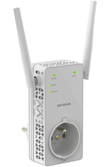 NETGEAR EX6130 Émetteur réseau Blanc 10, 100 Mbit/s Netgear