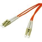 C2G 2m LC/LC LSZH Duplex 62.5/125 Multimode Fibre Patch Cable câble de fibre optique Orange C2G