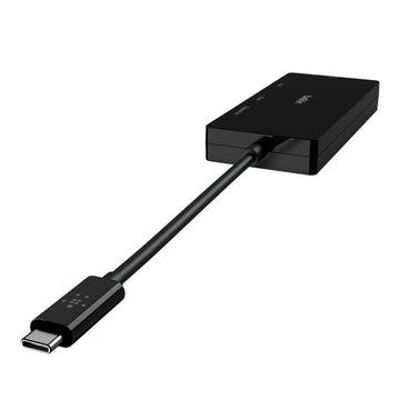 Belkin AVC003BTBK hub & concentrateur USB 3.2 Gen 1 (3.1 Gen 1) Type-C Noir Belkin