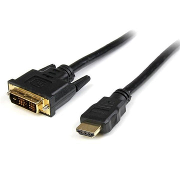 StarTech.com HDDVIMM3M câble vidéo et adaptateur 3 m HDMI DVI-D Noir