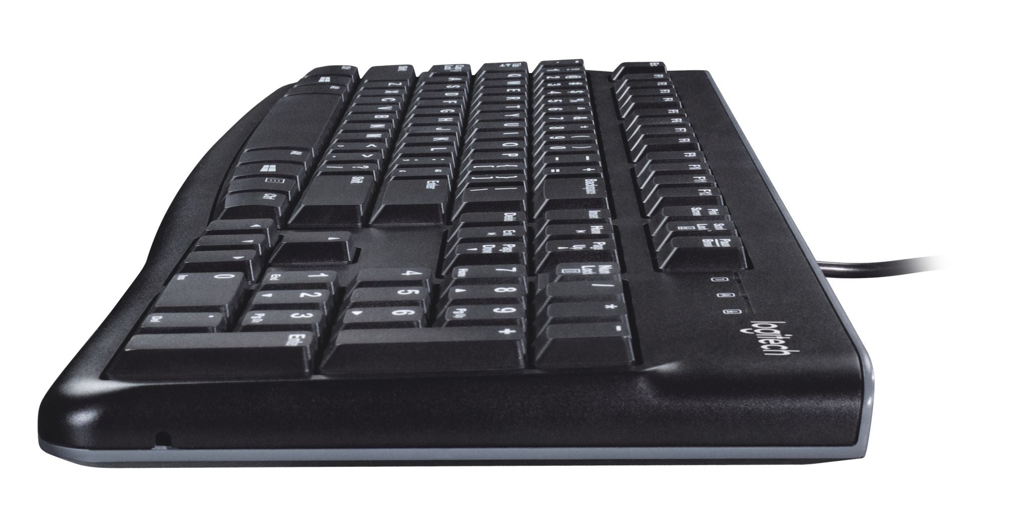 Logitech K120 Corded Keyboard clavier USB AZERTY Belge Noir Logitech