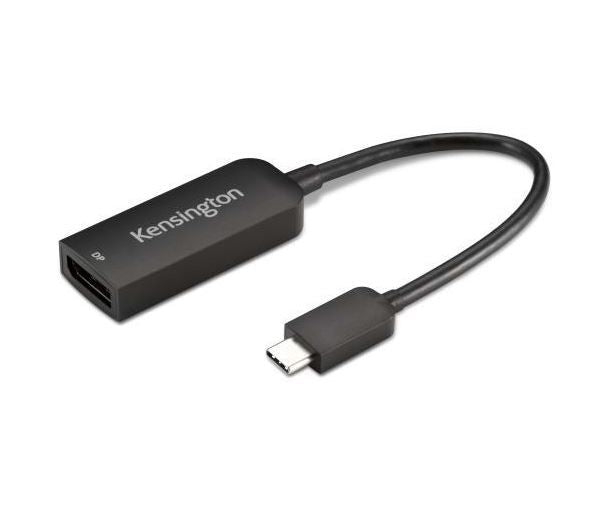 Kensington K34680WW câble vidéo et adaptateur USB Type-C DisplayPort Noir