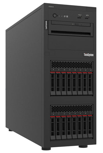 Lenovo ThinkSystem ST250 V2 serveur Tower Intel Xeon E E-2356G 3,2 GHz 16 Go DDR4-SDRAM 550 W