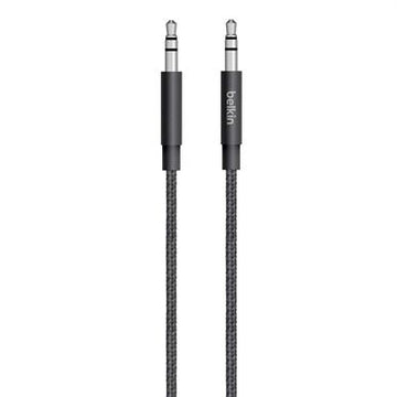 Belkin 3.5mm - 3.5mm, 1.25m câble audio 1,25 m 3,5mm Noir Belkin