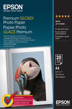 Epson Premium, DIN A4, 255g/m² papier photos Blanc Brillant premium Epson