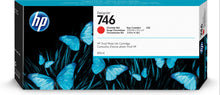 HP Cartouche d'encre DesignJet 746 de 300 ml rouge chromatique
