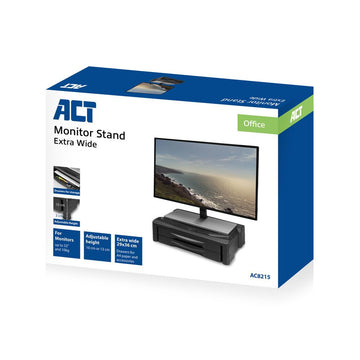 ACT AC8215 support d'écran plat pour bureau 81,3 cm (32") Autonome Noir ACT
