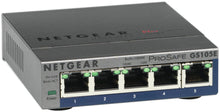 NETGEAR GS105E-200PES commutateur réseau Géré L2/L3 Gigabit Ethernet (10/100/1000) Gris Netgear