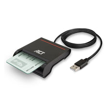 ACT AC6015 lecteur de cartes à puce Intérieur USB USB 2.0 Noir ACT