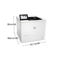 HP LaserJet Enterprise M612dn, Noir et blanc, Imprimante pour Imprimer, Impression recto-verso