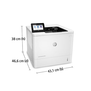 HP LaserJet Enterprise M612dn, Noir et blanc, Imprimante pour Imprimer, Impression recto-verso