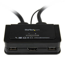 StarTech.com SV211HDUA commutateur écrans, claviers et souris Noir StarTech.com