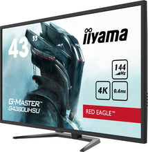iiyama G-MASTER G4380UHSU-B1 écran plat de PC 108 cm (42.5") 3840 x 2160 pixels 4K Ultra HD LED Noir iiyama