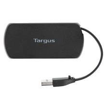 Targus ACH114EU hub & concentrateur USB 2.0 480 Mbit/s Noir Targus