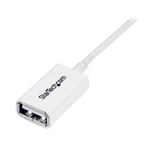 StarTech.com 3m USB2.0 m/f câble USB USB A Blanc StarTech.com