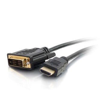 C2G 0.5m HDMI / DVI-D 0,5 m Noir