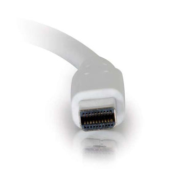 C2G 2.0m Mini DisplayPort M/F 2 m Blanc C2G