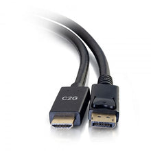 C2G 84433 câble vidéo et adaptateur 1,8 m DisplayPort HDMI Noir