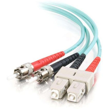 C2G 85522 câble de fibre optique 1 m SC ST OFNR Turquoise