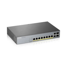 Zyxel GS1350-12HP-EU0101F commutateur réseau Géré L2 Gigabit Ethernet (10/100/1000) Connexion Ethernet, supportant l'alimentation via ce port (PoE) Gris Zyxel