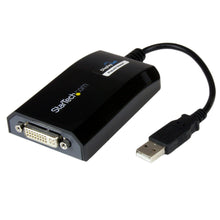 StarTech.com USB2DVIPRO2 adaptateur graphique USB 1920 x 1200 pixels Noir StarTech.com