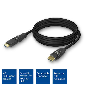 ACT AK4103 câble HDMI 25 m HDMI Type A (Standard) Noir