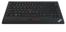 Lenovo ThinkPad Trackpoint II clavier RF sans fil + Bluetooth QWERTY Anglais Noir